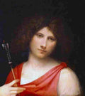 gior Young Man with Arrow Art A4 Photo Print