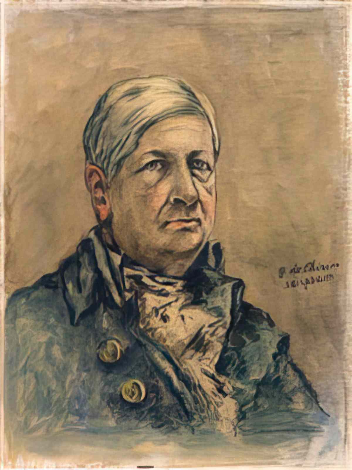 Gilbert Stuart dr william hartigan 1793 Art A4 Photo Print