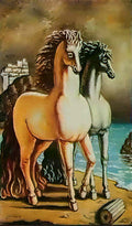 giorgio de chirico apparizione della ciminiera1 Art A4 Photo Print