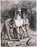 giorgio de chirico appia antica Art A4 Photo Print
