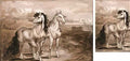 giorgio de chirico archeologi4 Art A4 Photo Print