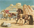 giorgio de chirico autoritratto et quid amabo nisi quod enigma est Art A4 Photo Print