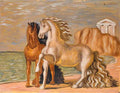 giorgio de chirico cavalli in riva al mare3 Art A4 Photo Print