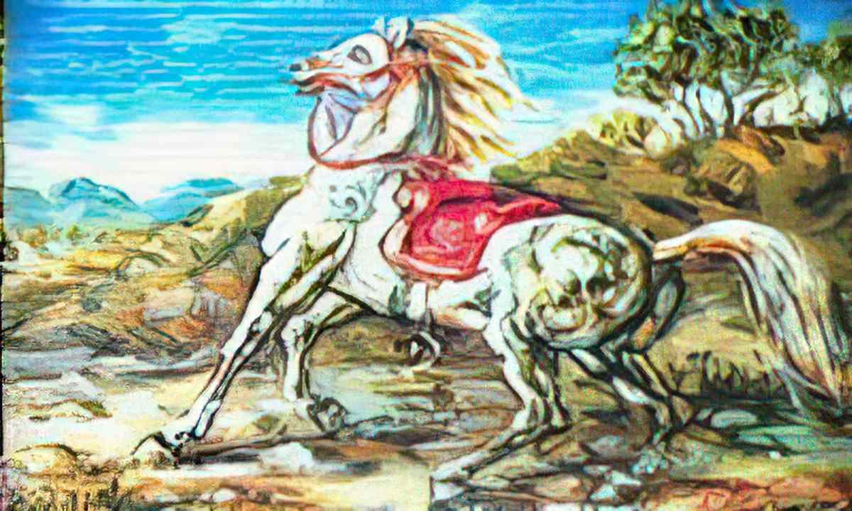 giorgio de chirico cavallino imbizzarrito Art A4 Photo Print
