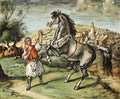giorgio de chirico cheval et palfrenier oriental Art A4 Photo Print
