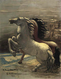 giorgio de chirico cavalli in riva al mare20 Art A4 Photo Print