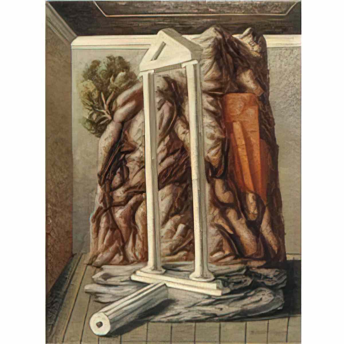 giorgio de chirico cavalli in riva al mare27 Art A4 Photo Print