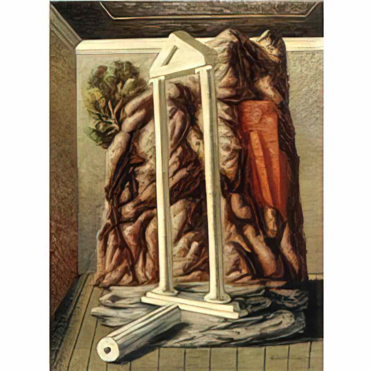giorgio de chirico cavalli in riva al mare3 Art A4 Photo Print