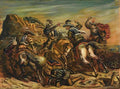 giorgio de chirico cavalli in riva al mare30 Art A4 Photo Print