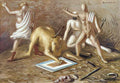 giorgio de chirico cavalli in riva al mare5 Art A4 Photo Print