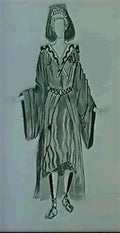 giorgio de chirico costume di niobe Art A4 Photo Print