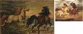 giorgio de chirico due cavalli in riva al mare9 Art A4 Photo Print