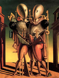 giorgio de chirico cavallo e cavaliere8 Art A4 Photo Print