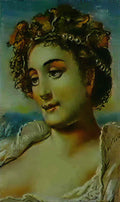 giorgio de chirico figura di baccante1 Art A4 Photo Print