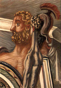 giorgio de chirico gladiateur et philosophe Art A4 Photo Print