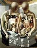 giorgio de chirico gli archeologi3 Art A4 Photo Print