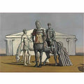 giorgio de chirico il centauro chirone istruisce achille Art A4 Photo Print