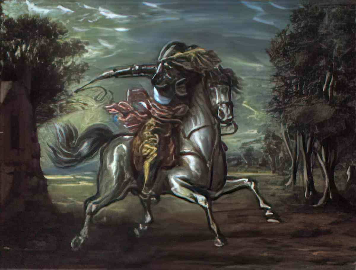 giorgio de chirico due cavalli in riva al mare Art A4 Photo Print