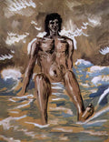 giorgio de chirico due cavalli in un paesaggio Art A4 Photo Print