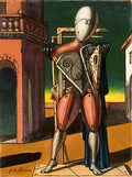 giorgio de chirico il trovatore 1960 circa Art A4 Photo Print