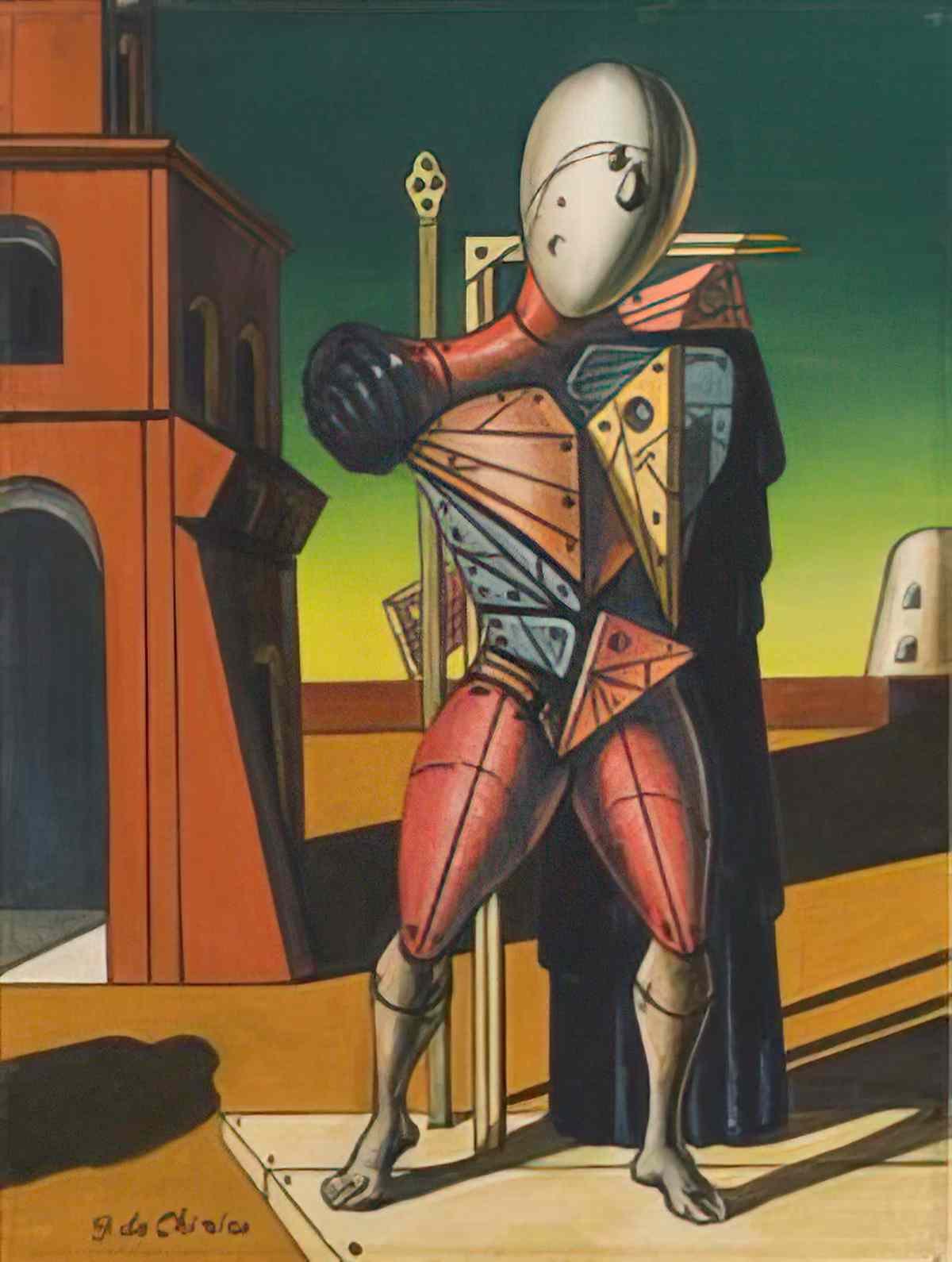 giorgio de chirico due donne presso il mare Art A4 Photo Print