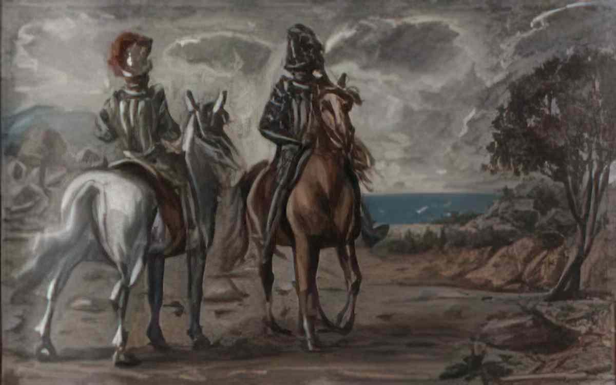 giorgio de chirico ettore Art A4 Photo Print