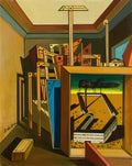 giorgio de chirico ettore e andromaca21 Art A4 Photo Print