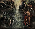giorgio de chirico la caduta degli angeli2 Art A4 Photo Print