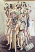 giorgio de chirico figura di dafne Art A4 Photo Print