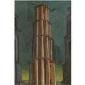 giorgio de chirico la grande torre ii Art A4 Photo Print