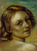 giorgio de chirico la ninfa egeria Art A4 Photo Print
