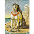 giorgio de chirico gladiatori che combattono Art A4 Photo Print