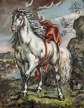 giorgio de chirico gli archeologi4 Art A4 Photo Print
