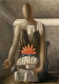 giorgio de chirico homere Art A4 Photo Print