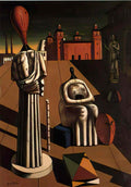 giorgio de chirico le muse inquietanti13 Art A4 Photo Print