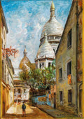 giorgio de chirico le sacre coeur A4 Photo Print