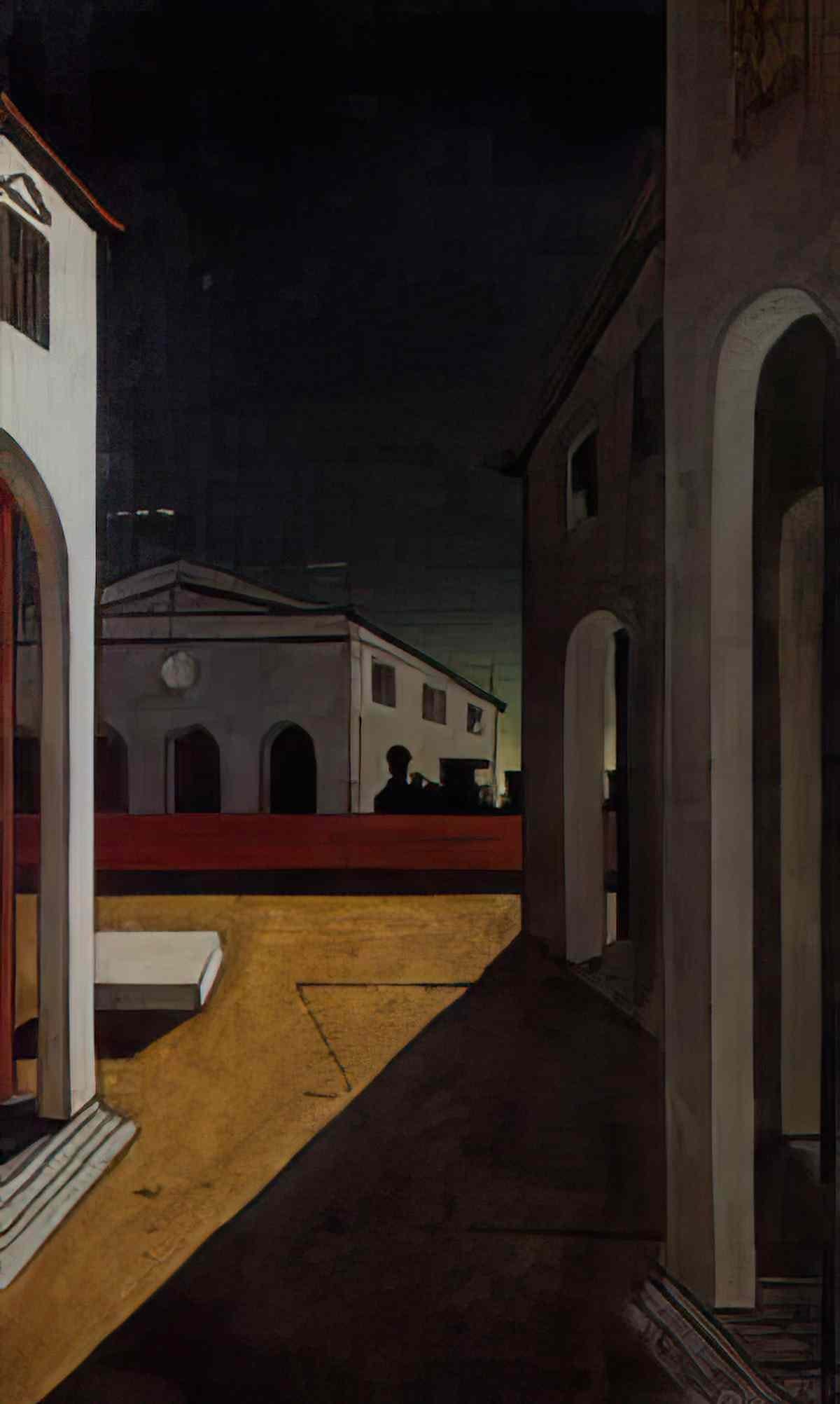 giorgio de chirico il tritone Art A4 Photo Print