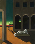 giorgio de chirico malinconia torinese Art A4 Photo Print