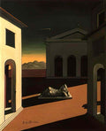 giorgio de chirico malinconia torinese2 Art A4 Photo Print