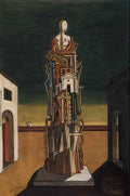 giorgio de chirico manichini anteologi Art A4 Photo Print