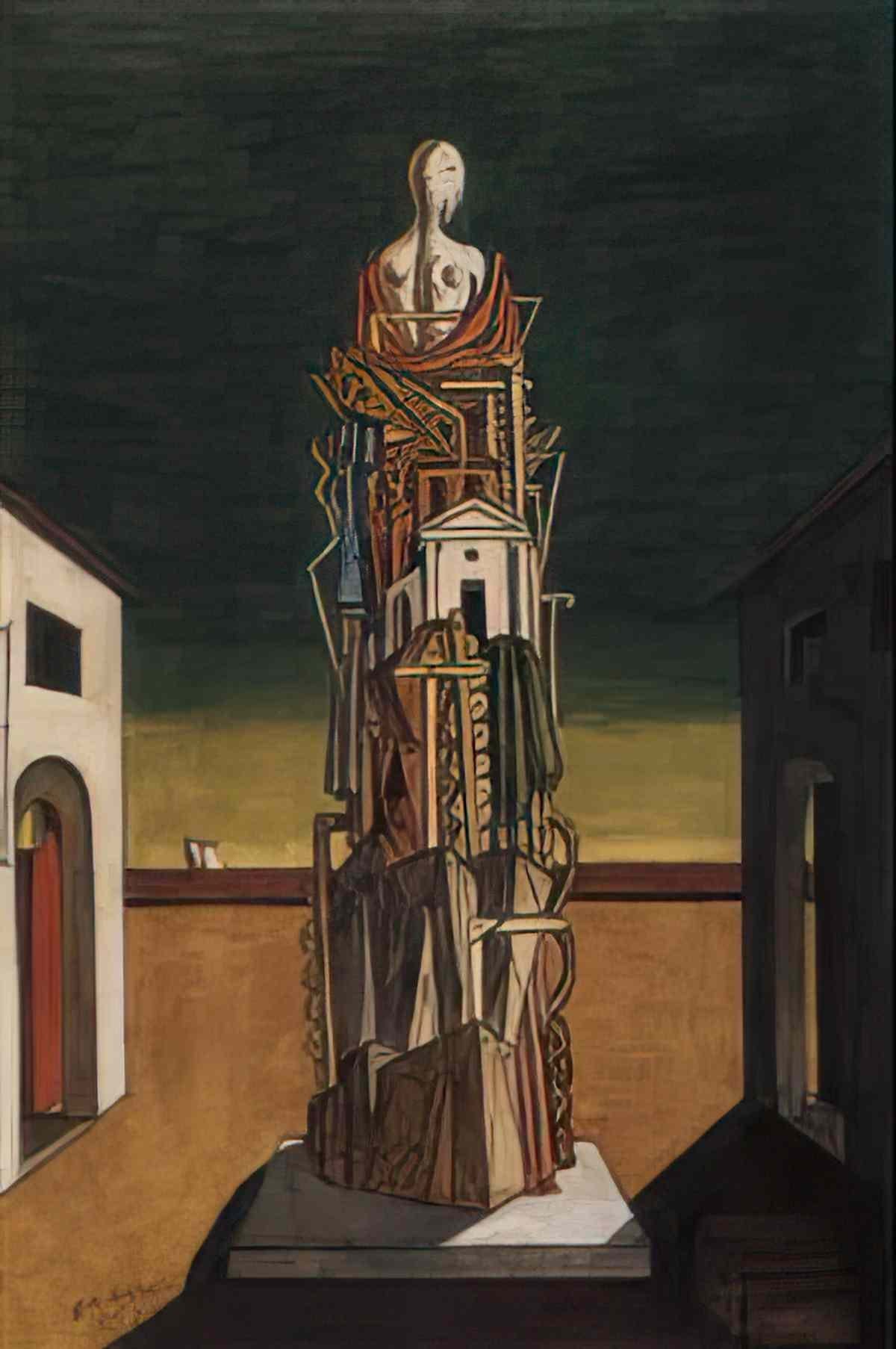 giorgio de chirico manichini anteologi Art A4 Photo Print