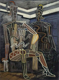 giorgio de chirico il trovatore11 Art A4 Photo Print