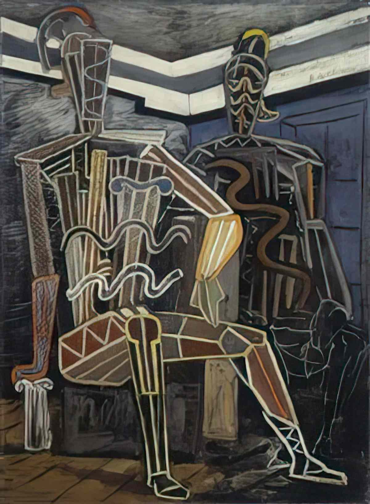 giorgio de chirico il trovatore11 Art A4 Photo Print