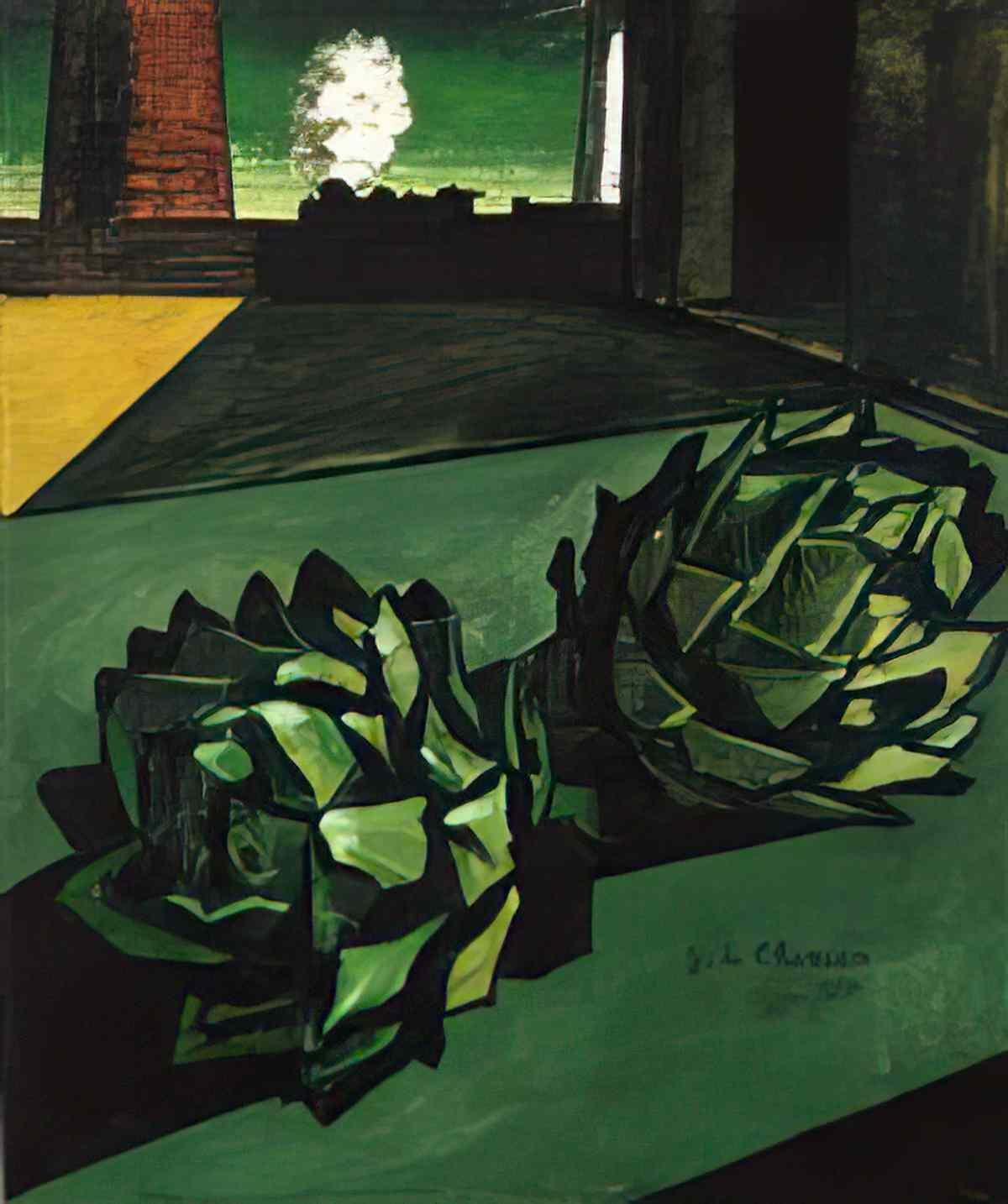 giorgio de chirico melancolie dun apres midi Art A4 Photo Print