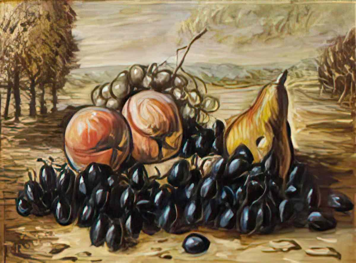 giorgio de chirico natura morta3 Art A4 Photo Print