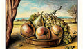 giorgio de chirico nature morte aux fruits Art A4 Photo Print