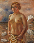giorgio de chirico la partenza dell’amico Art A4 Photo Print