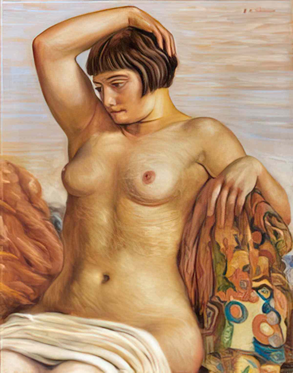 giorgio de chirico nudo di donna Art A4 Photo Print