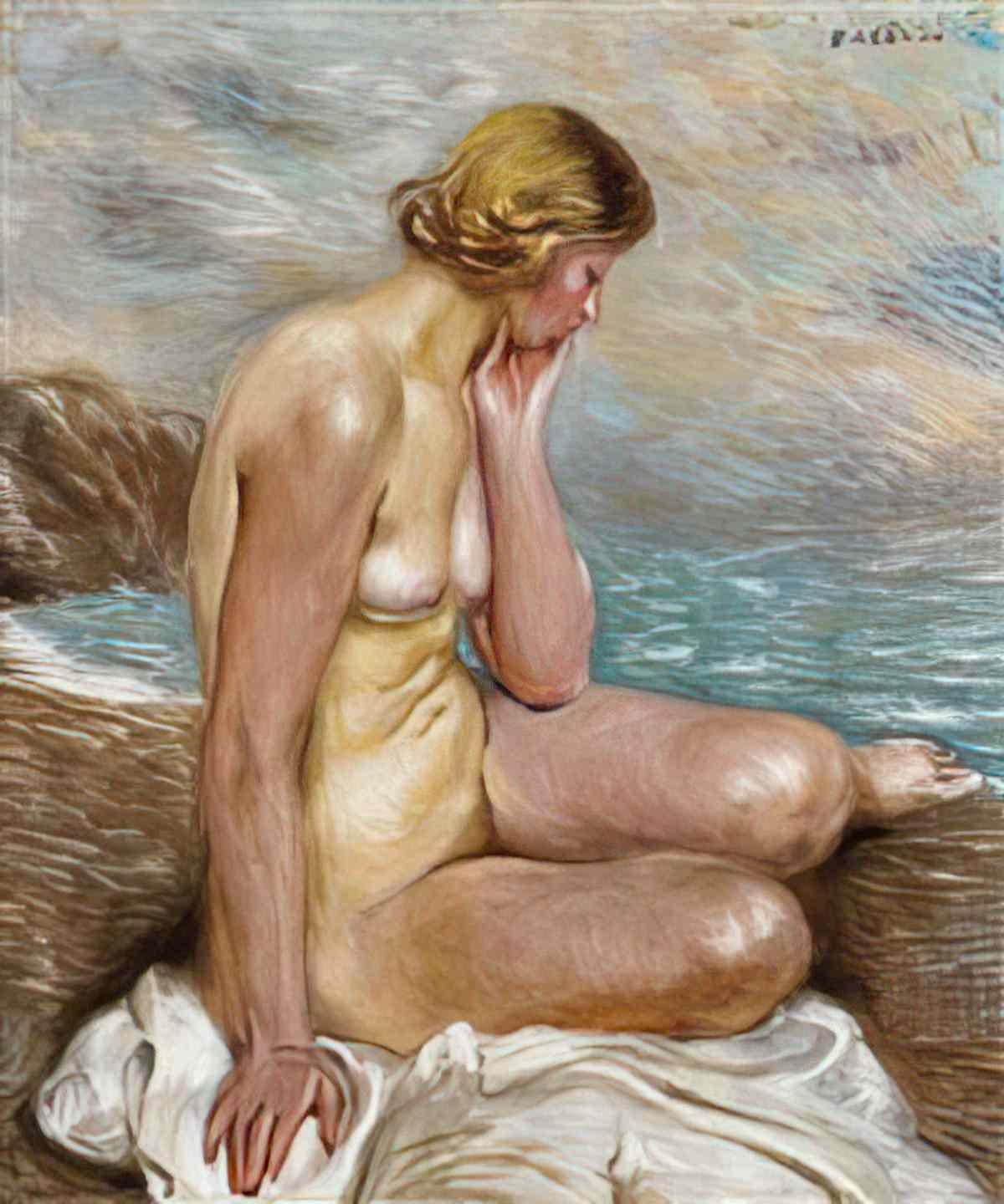 giorgio de chirico lamore del mondo Art A4 Photo Print