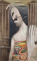 giorgio de chirico le muse inquietanti restless muse Art A4 Photo Print